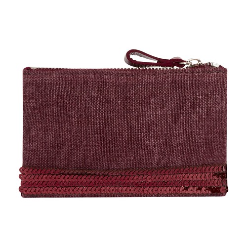 Zipped clutch