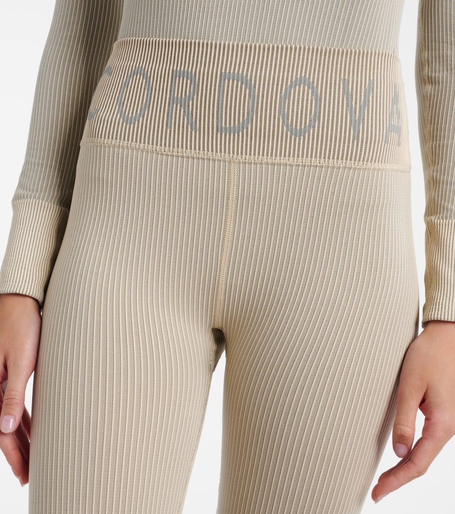Logo ski leggings