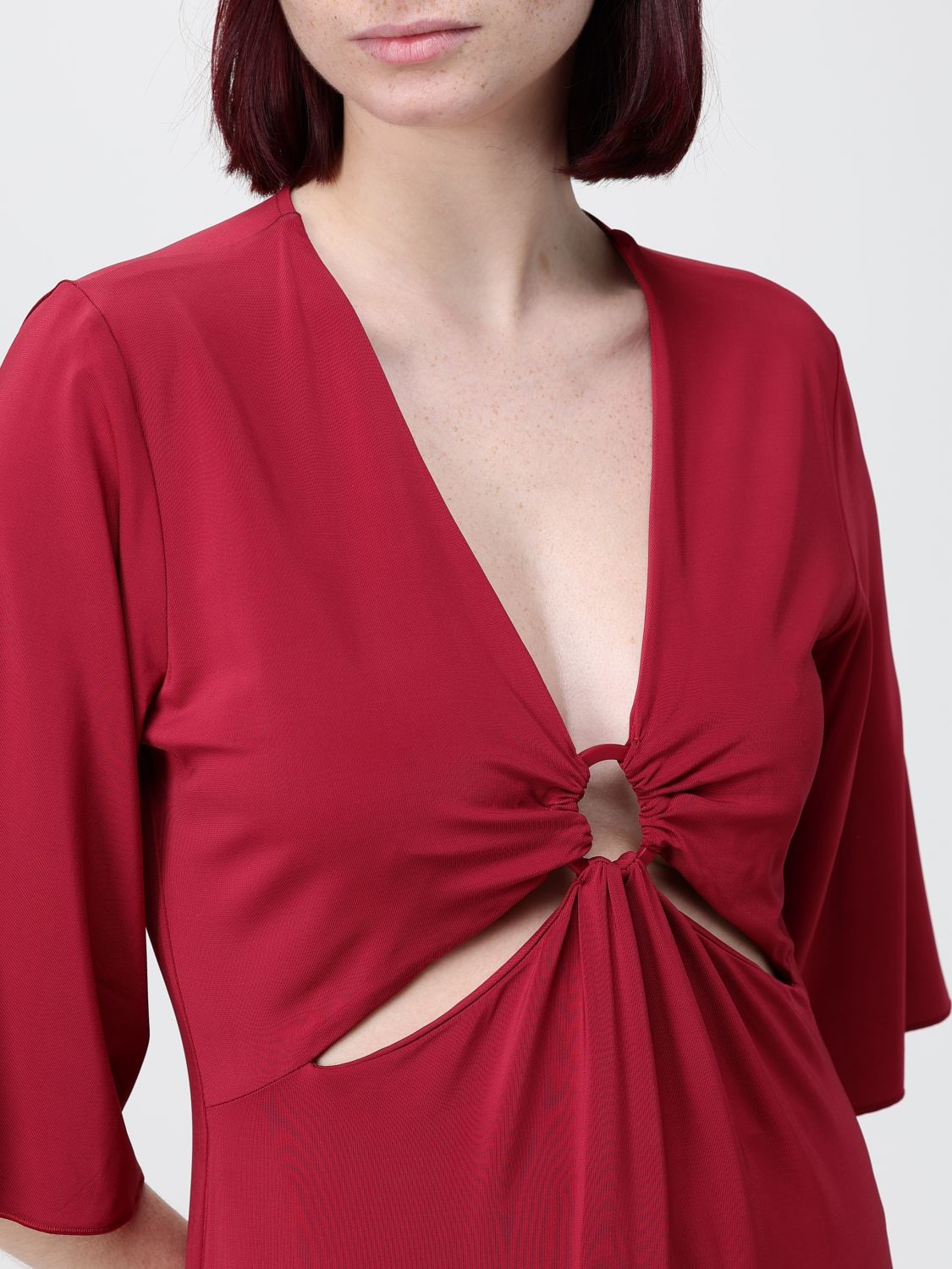 Dress Woman color Geranium
