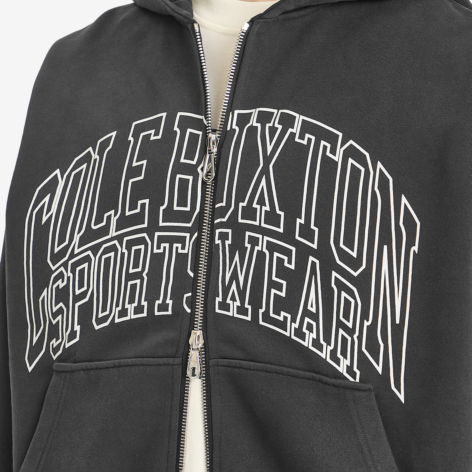 Cole Buxton Men's Sportswear Arc Hoodie in Vintage Black