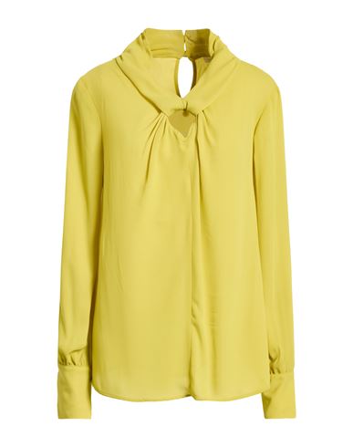 Luckylu Milano Woman Top Lime green Size 10 Polyester