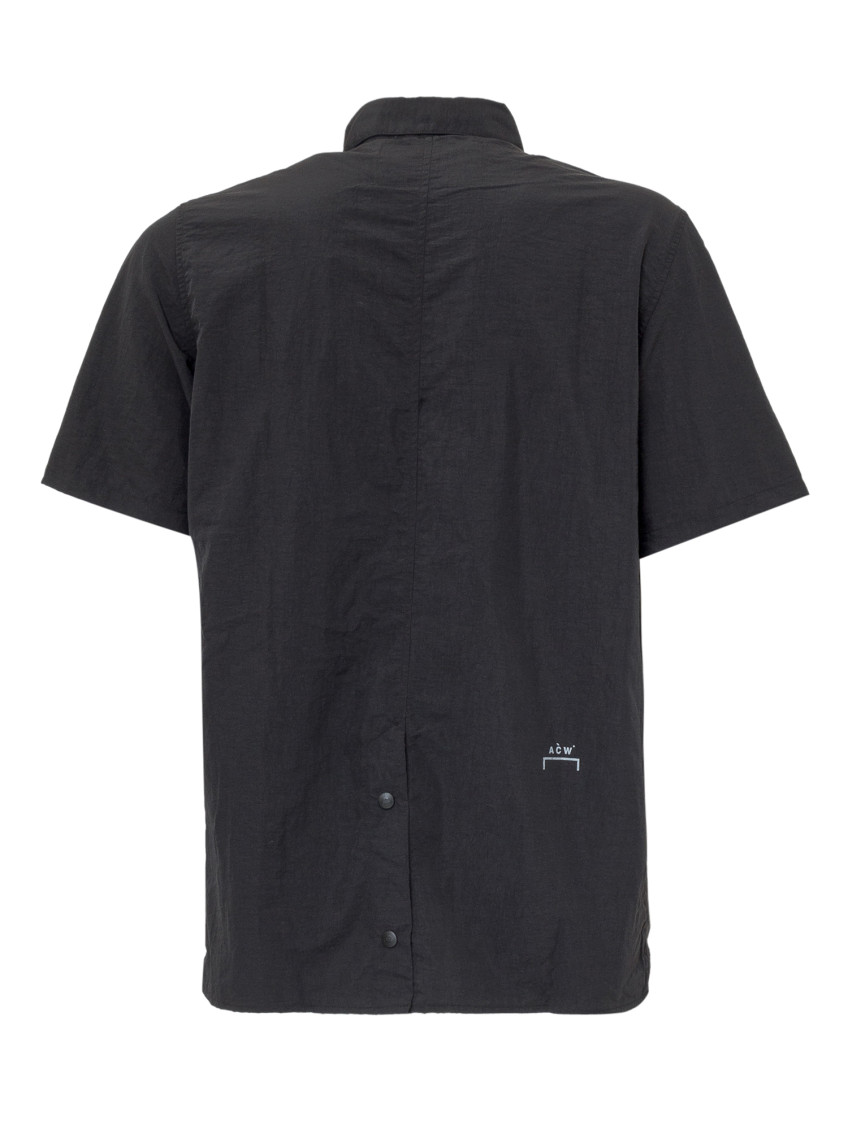 Black Regular Solid Shirt
