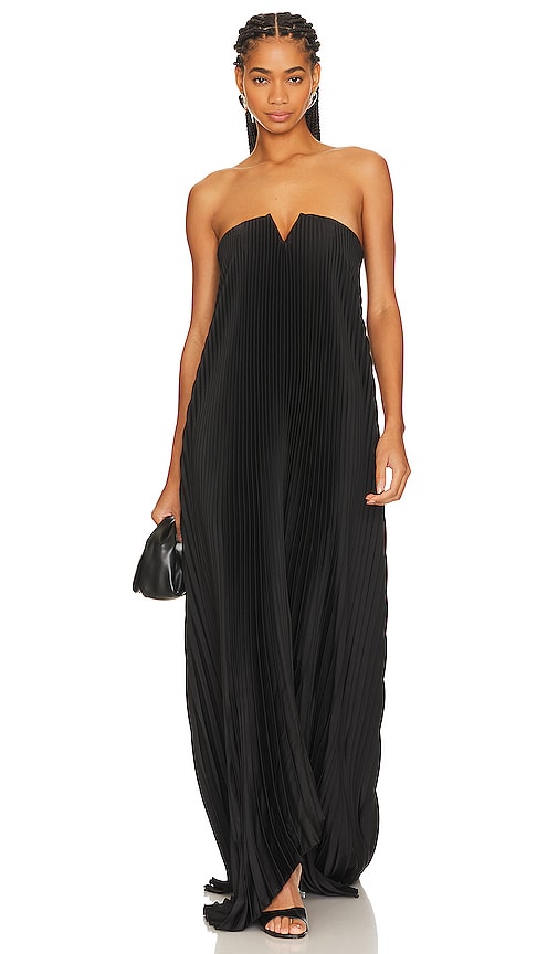 L'IDEE Black Tie Gown en Black.  6/XS. Also en