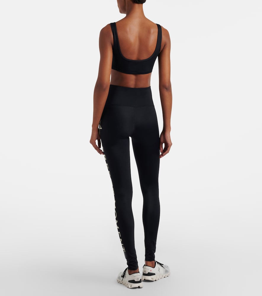 Logo technical leggings