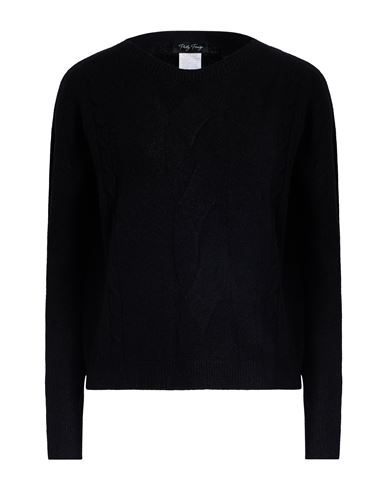 Woman Sweater Black Size 2 Viscose, Polyester, Polyamide