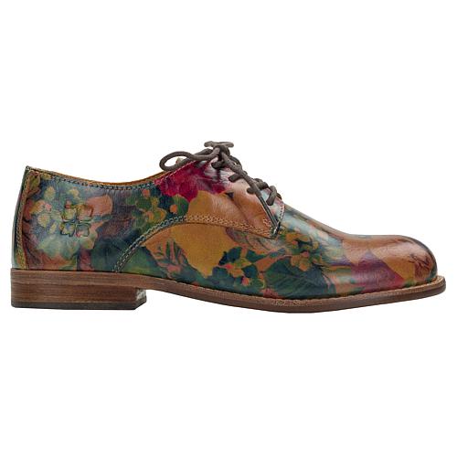 Silvio Perforated Leather Oxford Shoe - Fall Multi