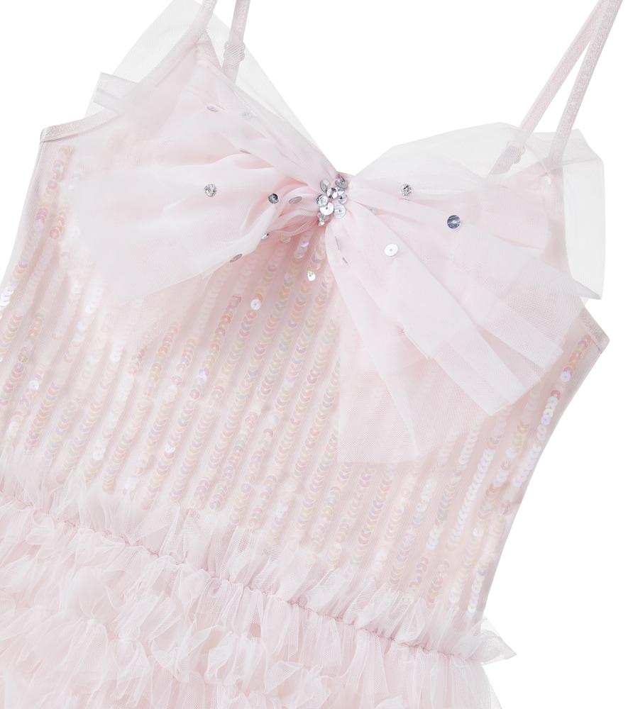 Symphony sequined tulle dress