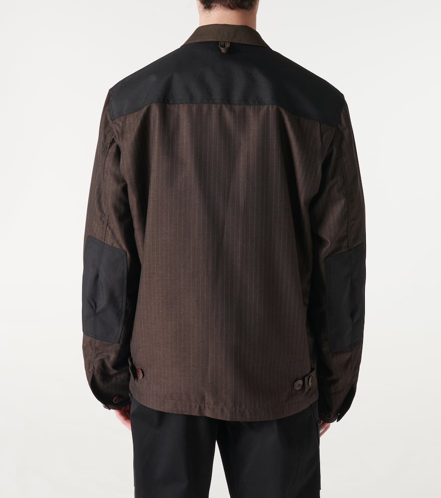 X Carhartt striped jacket