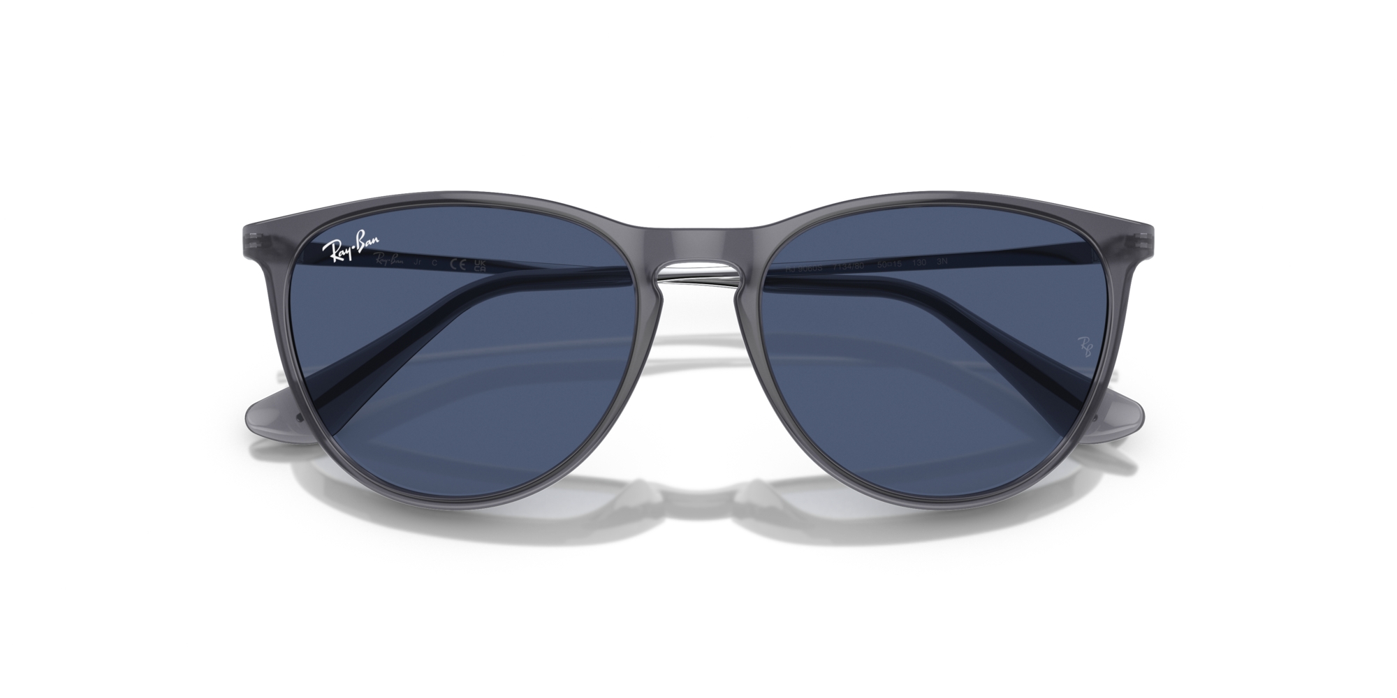 Ray - Ban Kid Ray - Ban RJ9060S JUNIOR ERIKA 713480 Sunglasses Injected Blue Blue Pantos Norma