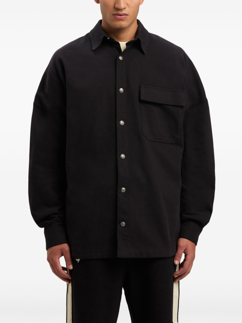 Logo-print shirt - Black