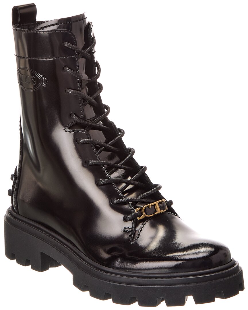 Tod’S Gomma Leather Boot