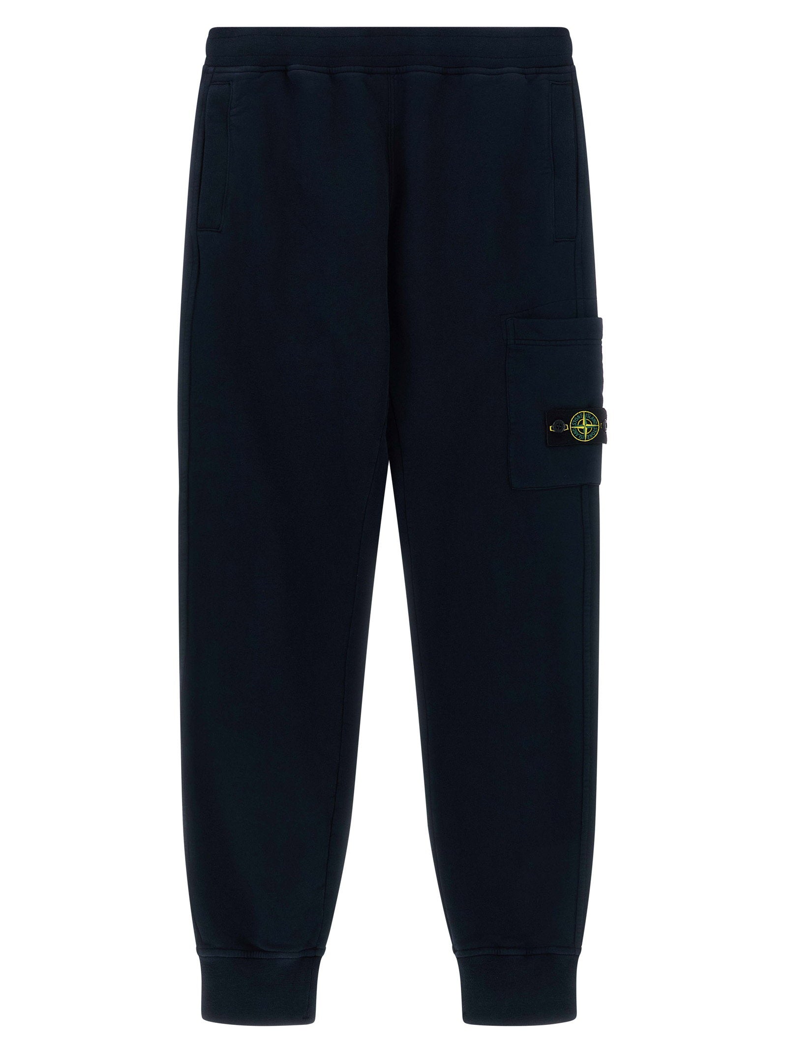 Badge Logo Cargo Joggers — Navy