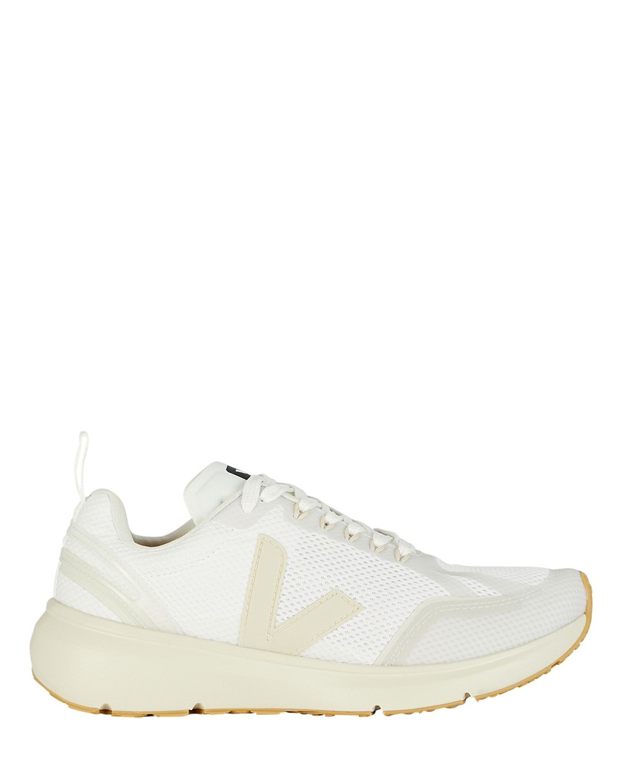 Tonal chunky-sole sneakers - White