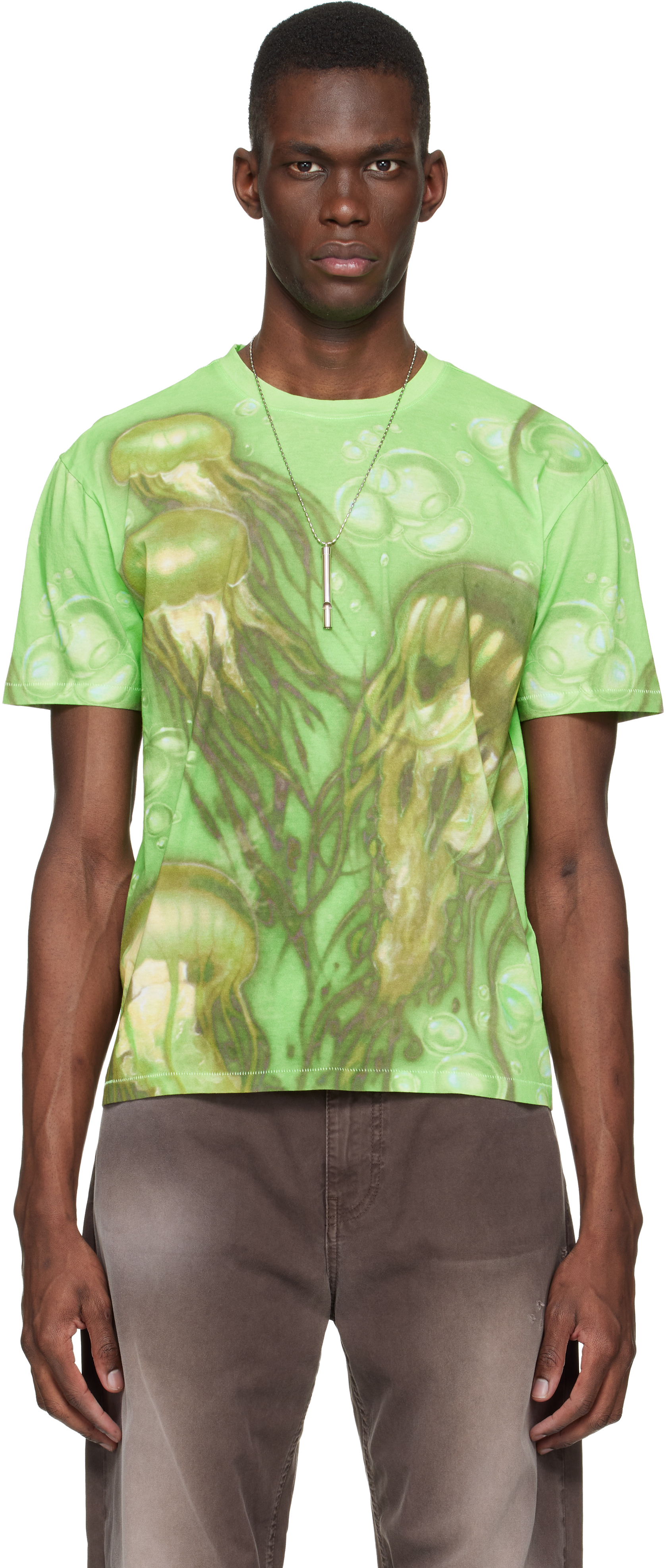 Green Airbrush T-shirt