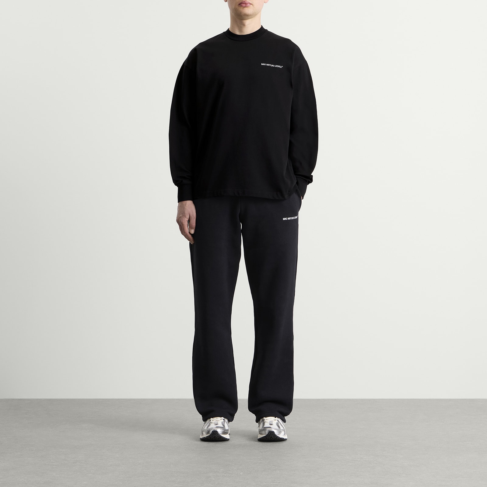 Men's Uniform Long Sleeve T-Shirt Black