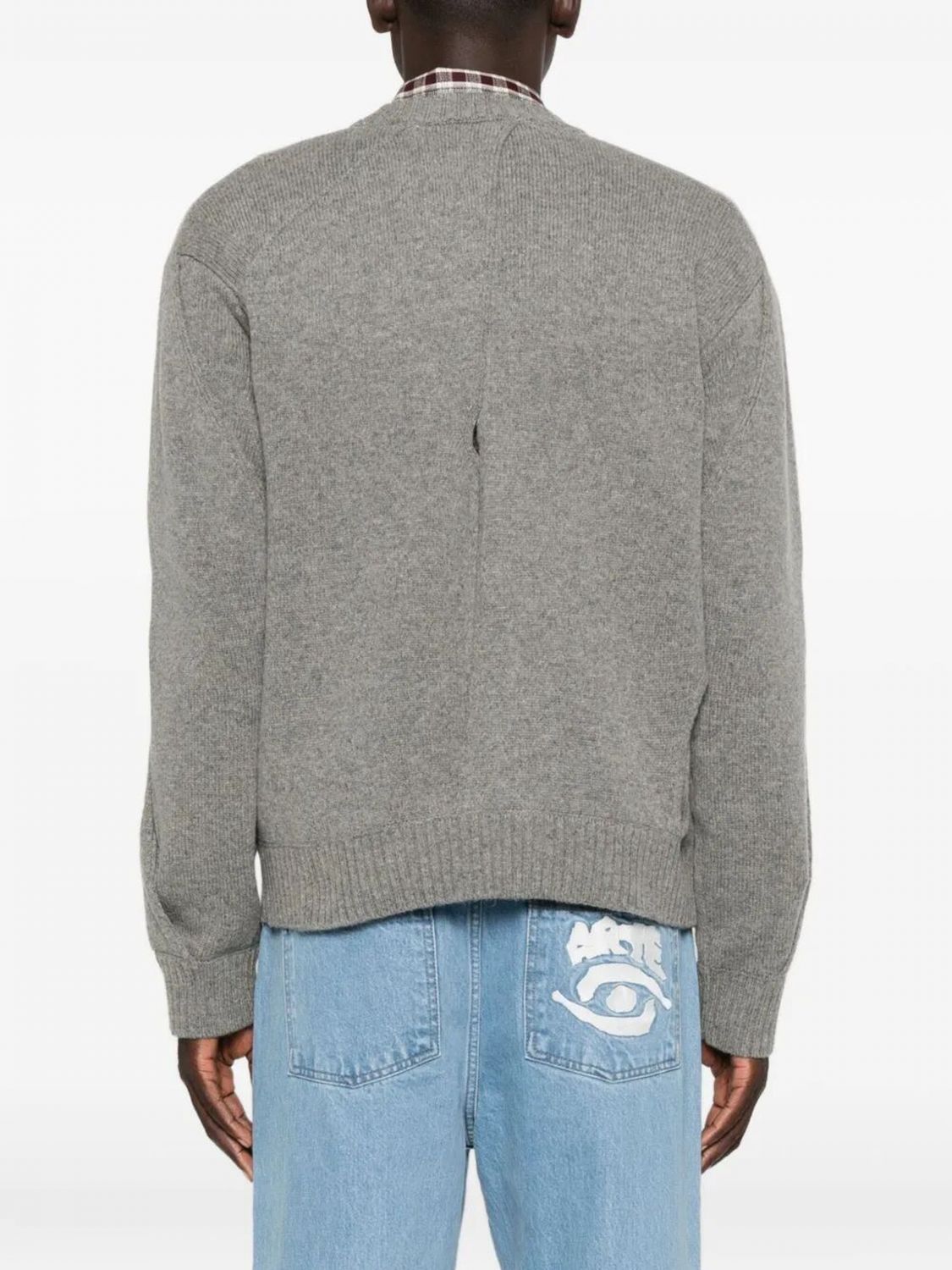 "Stitch Paneled" Sweater