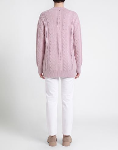 Woman Sweater Pink Size 6 Wool