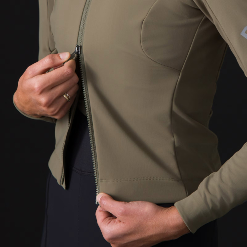 Women's Pro Team Shadow Winter Jacket Moss Green