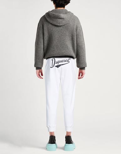 Man Pants White Size S Cotton
