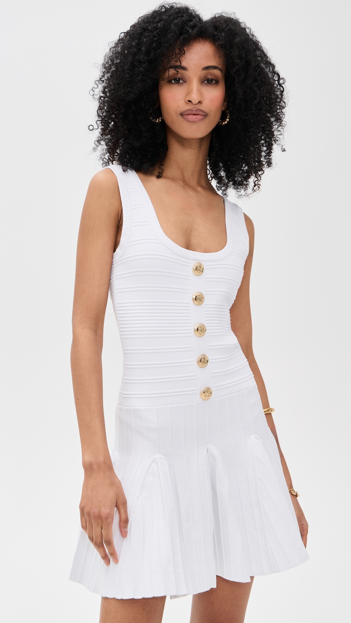 Retrofête Brooke Dress White