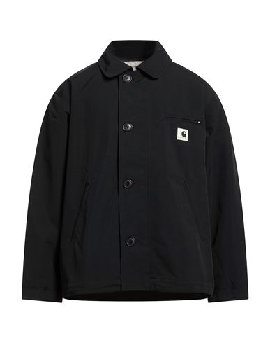 Man Jacket Black Size XS Nylon