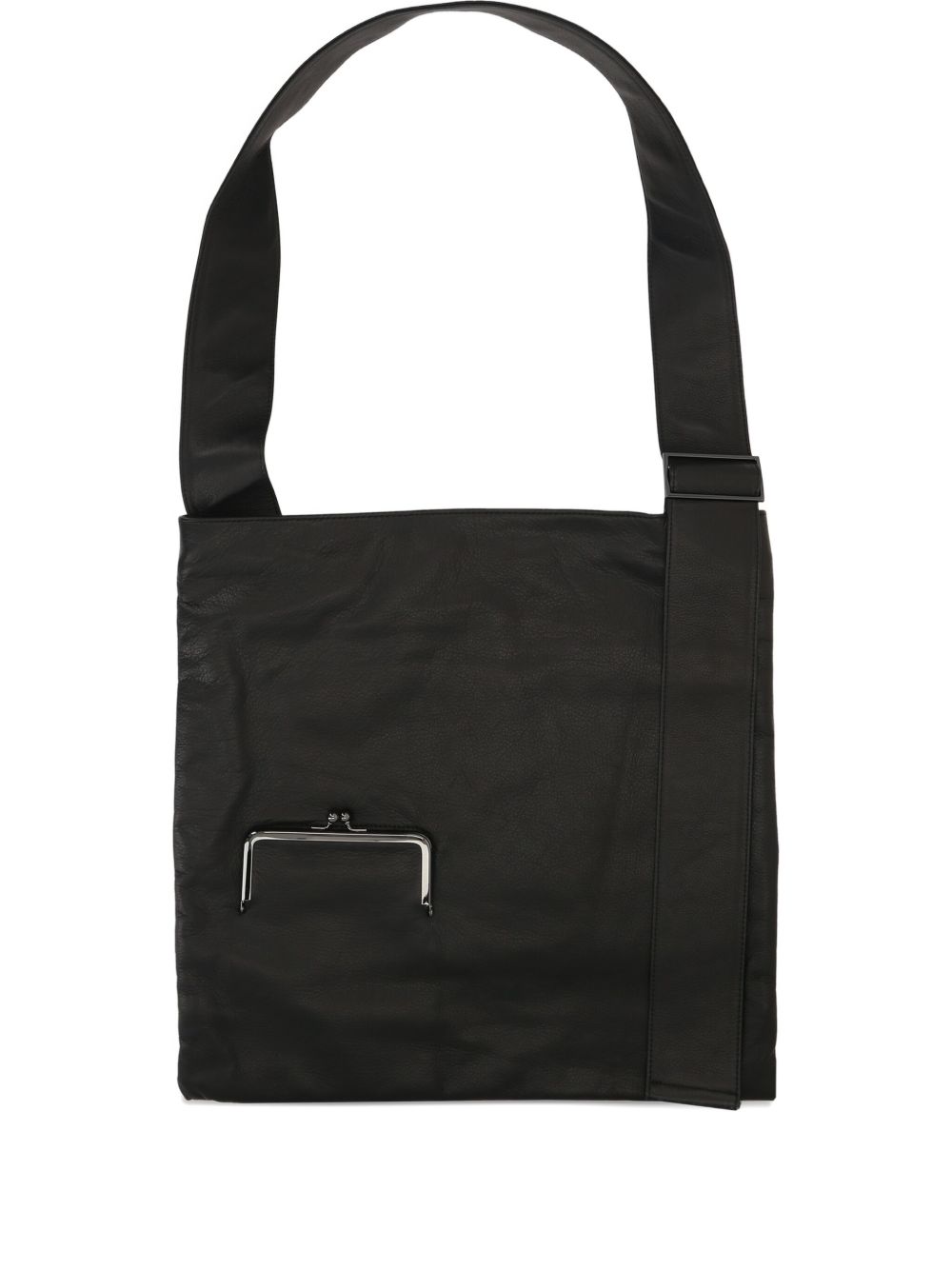 Discord Yohji Yamamoto Clasp shoulder bag - Black