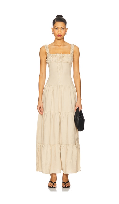 LIONESS KLEID in Beige. Größe XXS. Also in L, M
