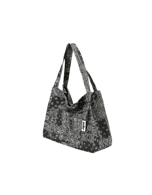 Light Paisley Twill Cotton Middle Bag