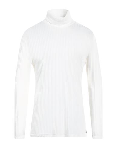 Takeshy Kurosawa Man Turtleneck White Size XXL Polyester, Viscose