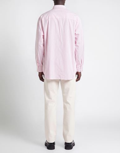Family First Milano Man Shirt Pink Size L Polyester, Cotton