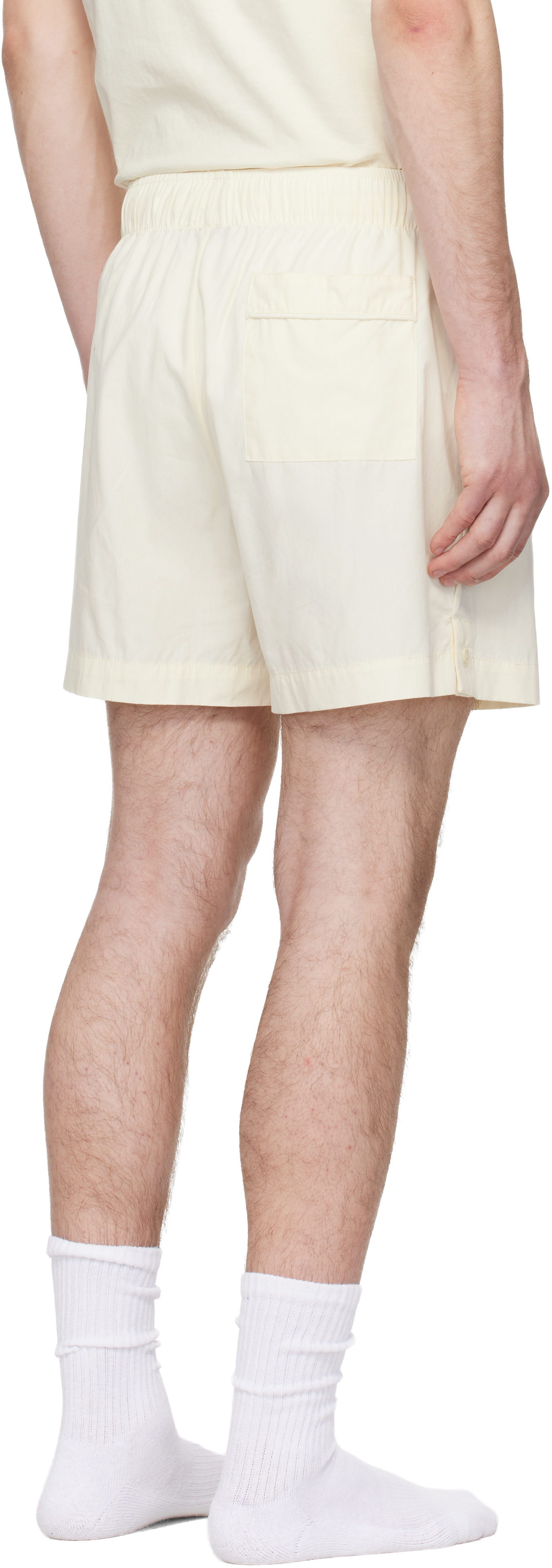 Off-White Pajama Shorts