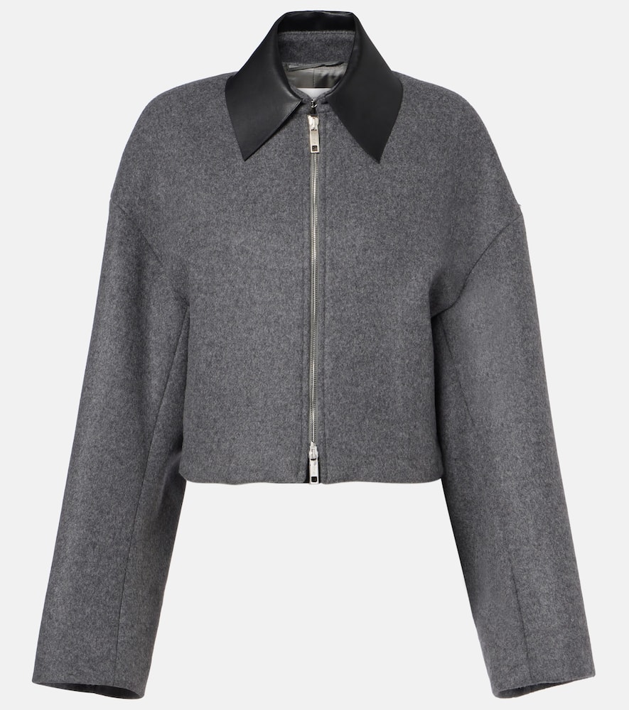 Vacuo cropped virgin wool jacket