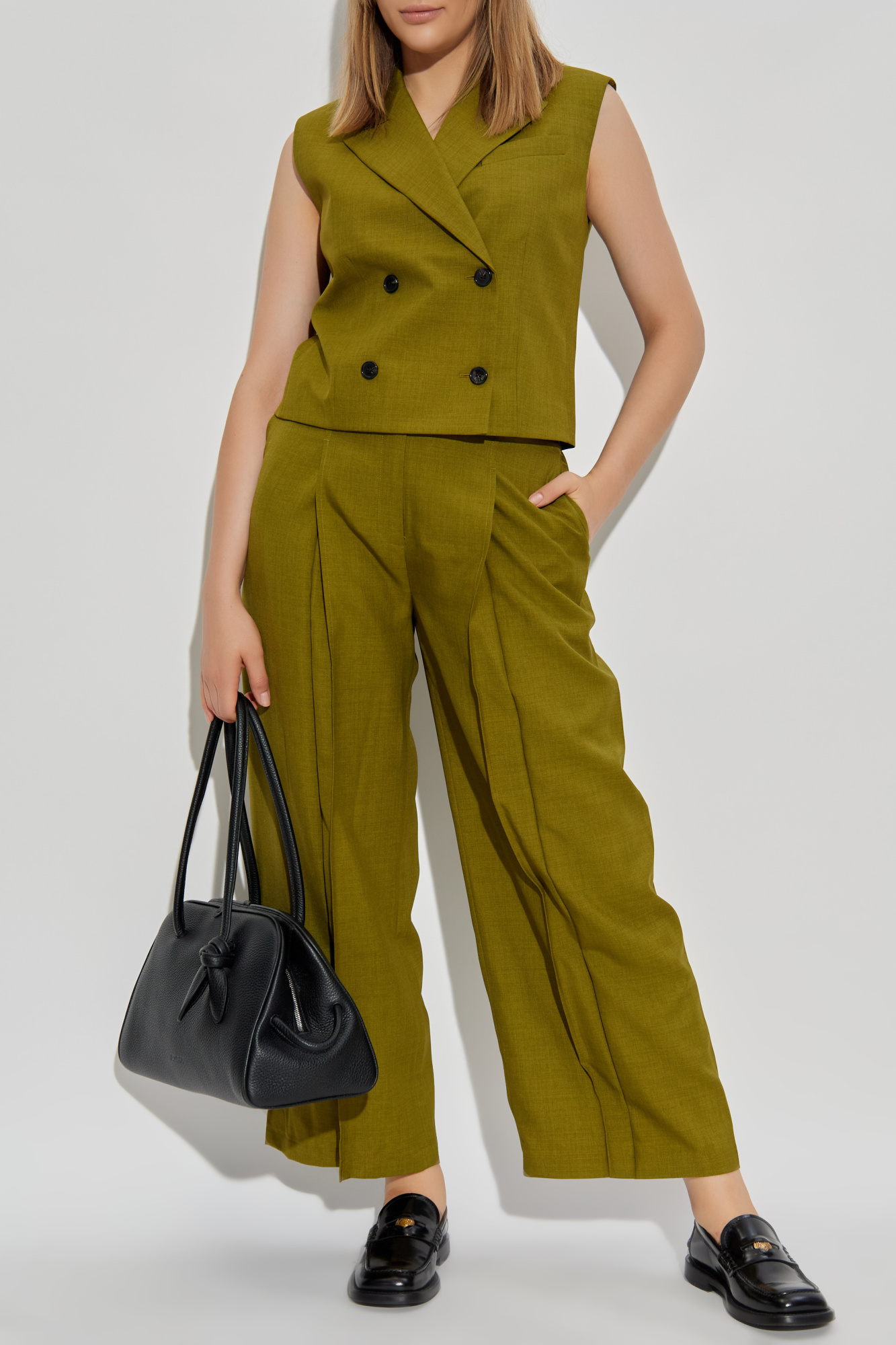 Vest With Pockets, Women's, Green