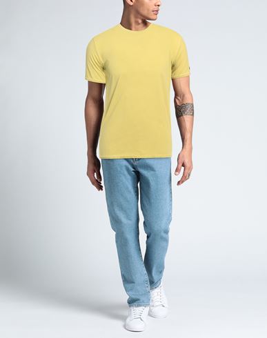 Man T-shirt Acid green