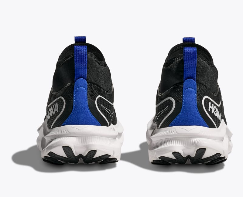 HOKA Men's Kawana Mid Shoes in Black/Ultramarine