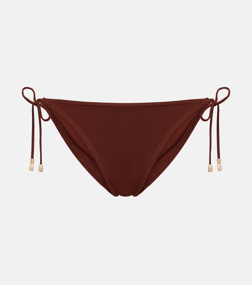 Exquise embellished bikini bottoms
