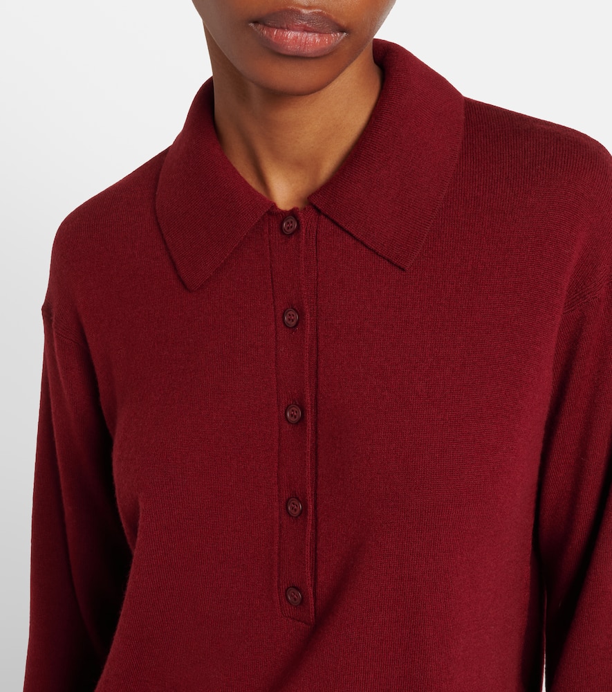 Frisia wool polo sweater