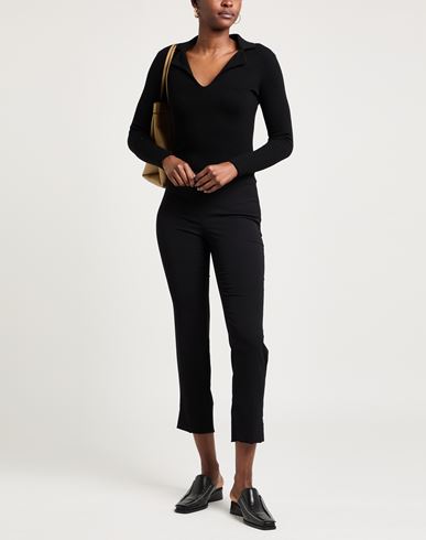 Nenah Woman Pants Black Size S Polyester, Elastane