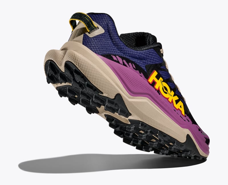 HOKA Women's Torrent 4 Shoes in Mountain Iris/Oatmeal