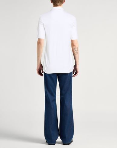 Man Shirt White Size M Cotton