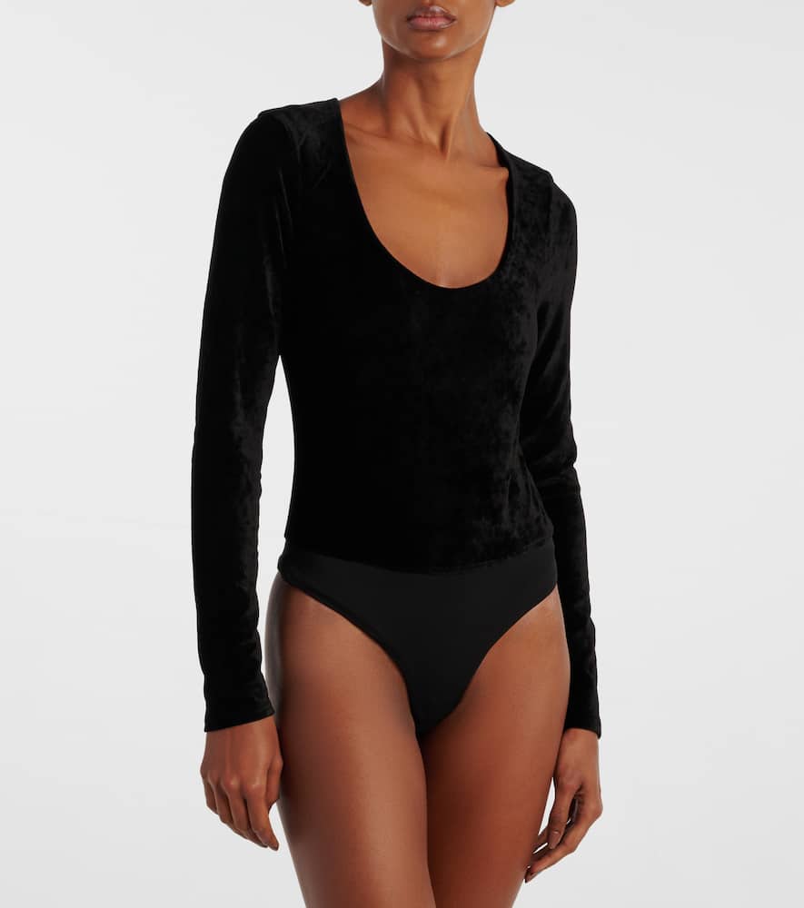 Velvet bodysuit