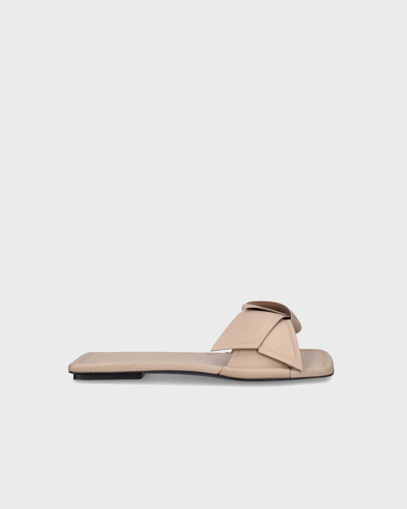 Acne Studios Sandals Musubi Leather Taupe EUR