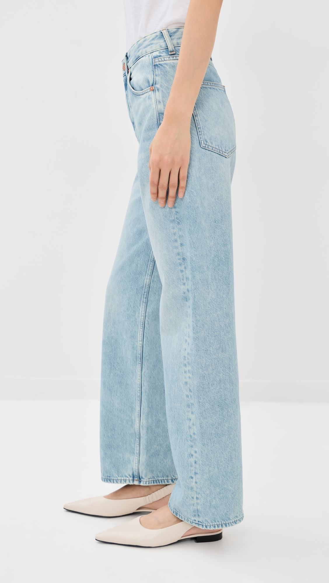 Ease Cotton Denim Jeans BRUSHED LIGHT BLUE