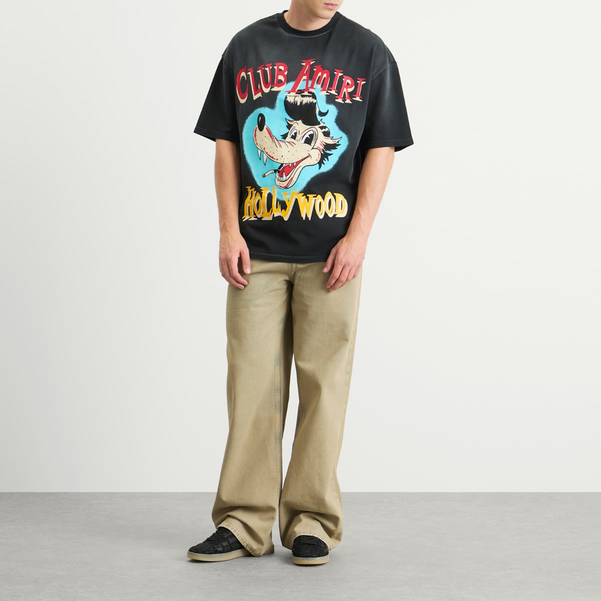 Men's Washed Baggy Jean Indigo Desert