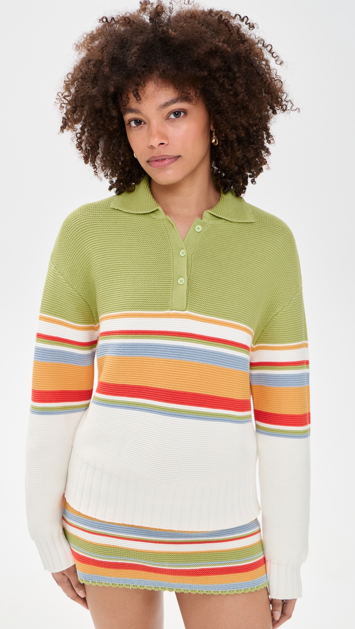 The Cleo Pullover St. Barths Stripe
