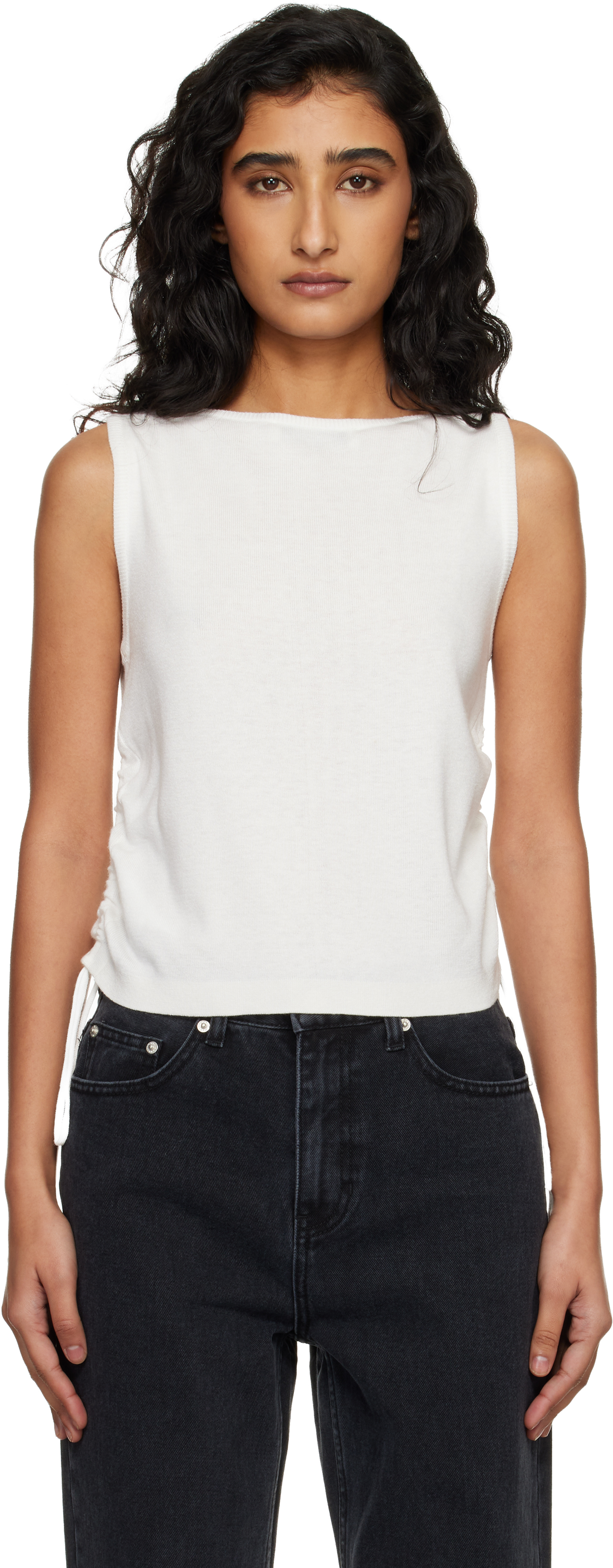Off-White Layering Knit Tank Top
