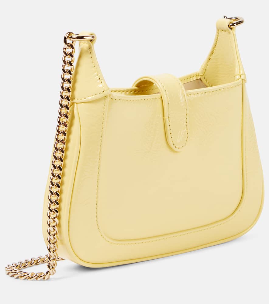 Jackie Notte Mini patent leather shoulder bag