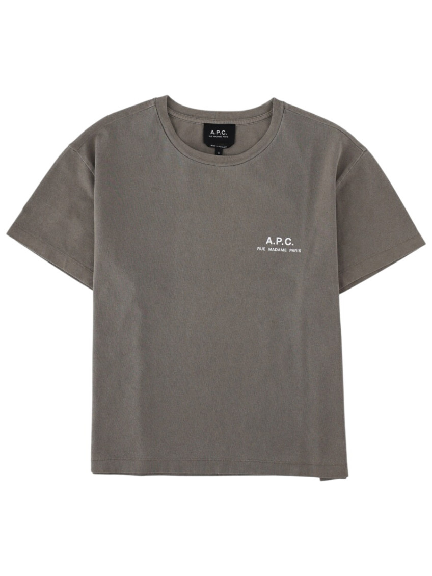 Grey Logo Crew Neck T-Shirt