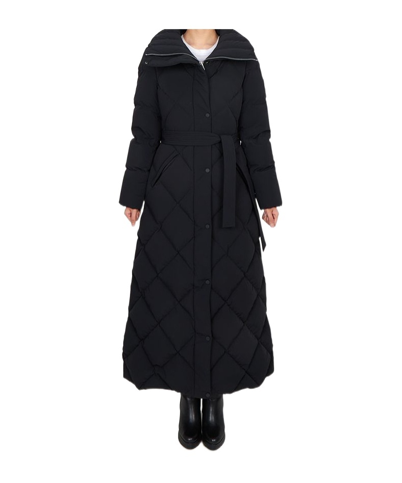 Long-sleeved down jacket