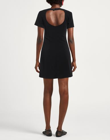 Patrizia Pepe Woman Mini dress Black Size 2 Polyester, Elastane